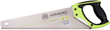 Ножовка по дереву, 400мм, 3d, средний зуб, ал. защита ARMERO A531/401 ― STANLEY SHOP