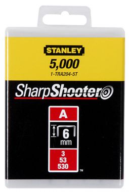 Скоба для степлера "Light Duty" тип "А" (5/53/530) по 1000 шт. и по 5000 шт. STANLEY ― STANLEY SHOP