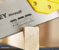 Ножовка по дереву SharpCut, зуб 7TPI, длина 550 мм STHT20368-1 STANLEY 1-20-368