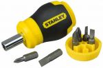 Отвертка "Stanley® Multibit Stubby" в комплекте с 6-тью вставками STANLEY 0-66-357
