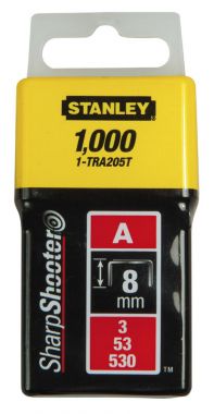 Скоба для степлера "Light Duty" тип "А" (5/53/530) по 1000 шт. и по 5000 шт. STANLEY 1-TRA206T ― STANLEY SHOP