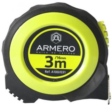 Рулетка с автоблокировкой, 3м/16мм, магнит, нейлон ARMERO A100/031 ― STANLEY SHOP