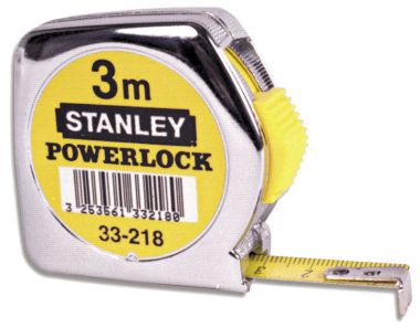Рулетка "Powerlock" с металлическим корпусом 3 м STANLEY 1-33-218 ― STANLEY SHOP