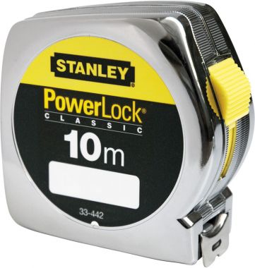 Рулетка измерительная “Powerlock” с пластмассовым корпусом, 10 м STANLEY 0-33-442