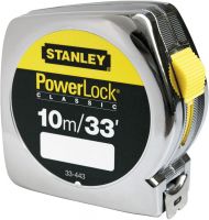 Рулетка "Powerlock" комбинированная с корпусом из АБС-пластика STANLEY