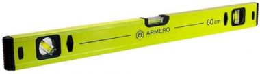Уровень алюминиевый, 60см, 3 глазка, магнит ARMERO A136/060 ― STANLEY SHOP