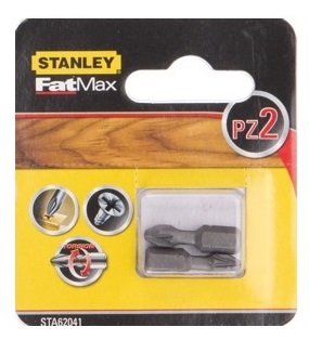 Вставка торсионная FatMax PZ2 25 мм 2 шт STANLEY 62041-XJ ― STANLEY SHOP