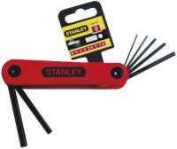 Наборы из 7-ми торцевых шестигранных складных ключей STANLEY