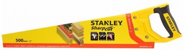 Ножовка по дереву SharpCut, зуб 7TPI, длина 500 мм STHT20367-1 STANLEY 1-20-367 ― STANLEY SHOP
